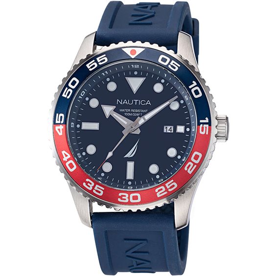 Oiritaly Montre Quartz Homme Nautica PACIFIC BEACH Montres